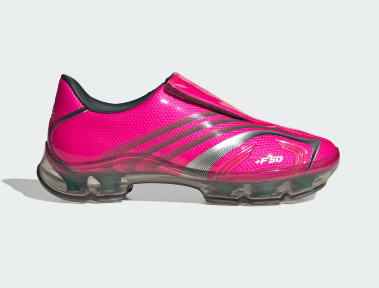粉色版F50 Adiframe。图源：阿迪达斯官网