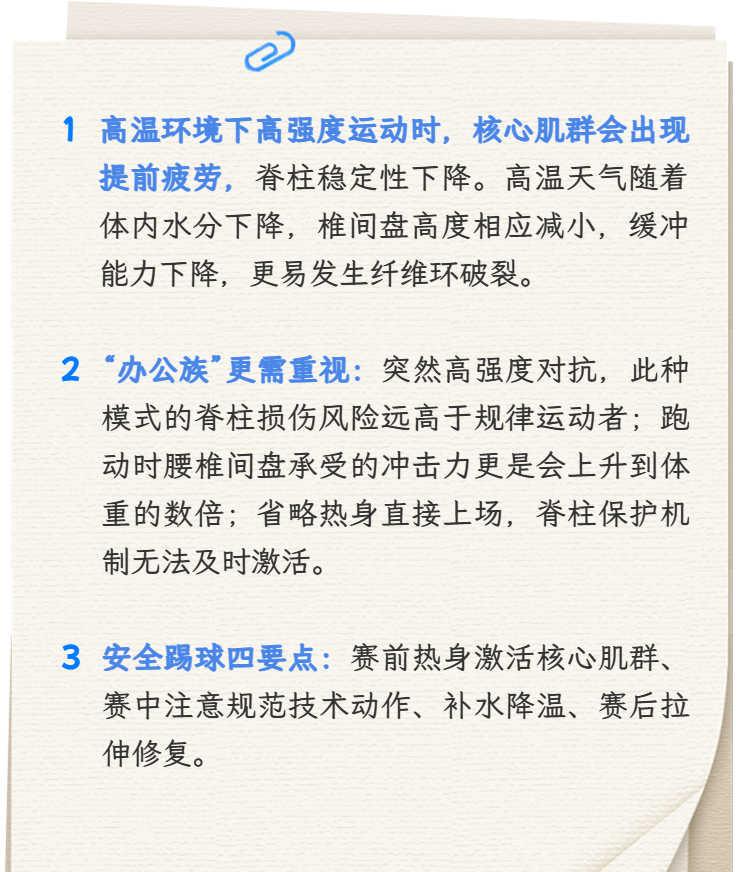 【健康】“全民健身日”，足球运动安全提示请收好